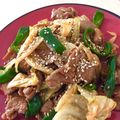 アボカドアキタ's cooksnap of when they made 世界有数の豚肉料理☆コチュジャン炒め.
