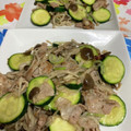 猫のミイヤ's cooksnap of when they made 簡単！ズッキーニときのこの豚バラ炒め.