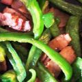 クックVQ2VFX☆'s cooksnap of when they made ピーマンが美味しくたべれるベーコン炒め.