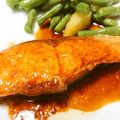 ★料理は楽しい★'s cooksnap of when they made ごはんが進む！鮭のバター醤油レモン焼き.
