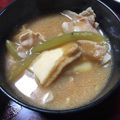 なｯﾁｬﾝ's cooksnap of when they made 山菜みずの味噌汁♪もぎりみず汁♪.