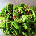 あっぷるはにー's cooksnap of when they made 無限ピーマン.