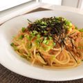 noriko912's cooksnap of when they made 一人暮らしの簡単キムチ納豆パスタ.