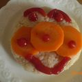 パンダさんでーす。's cooksnap of when they made キャラ弁 アンパンマンマン.
