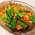 yummysunny's cooksnap of when they made キムチ&いんげんの和え物.
