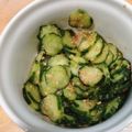 ほのぼのいっこ's cooksnap of when they made 即出来1品☆胡瓜のゴマ酢和え☆.