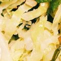 クックHJB3B6☆'s cooksnap of when they made キャベツ・大葉・海苔のワサビ麺つゆ和え♪.