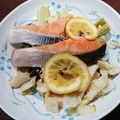 G_Yossan's cooksnap of when they made 生鮭のフライパン蒸し(塩レモン蒸し).