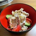 ♡マシェリ♡'s cooksnap of when they made 柔らかお肉と絶品ダレの冷しゃぶサラダ＊.