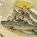 *nana*'s cooksnap of when they made 【稚鮎の塩唐揚げ】 米粉の衣.
