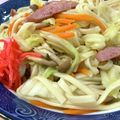 きっかママ's cooksnap of when they made 野菜たっぷり焼きうどん.