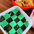 あ☆せ's cooksnap of when they made 大人のキャラ弁 鬼滅シリーズ1【炭治郎】.