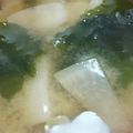 あゆたっくん's cooksnap of when they made わかめと大根の味噌汁.