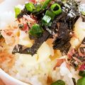 himako♡'s cooksnap of when they made 簡単♪朝ごはん☆海苔チーズおかかご飯.