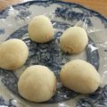 北京パンダ's cooksnap of when they made レンジで簡単スノーボールクッキー.