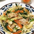 YUKIKI☆'s cooksnap of when they made ごま油で野菜炒め！焼き肉のたれ味～.