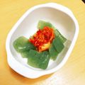 ★ぴよぴよ501★'s cooksnap of when they made さしみこんにゃくのキムチ和え♪.