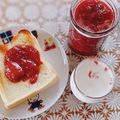 haru5214's cooksnap of when they made イチゴジャム.