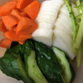 クック0T5NA5☆'s cooksnap of when they made 無印発酵ぬか漬け☆野菜たち.
