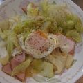 ゆりYO船長's cooksnap of when they made 春キャベツと…☆ベーコンエッグ.