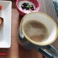 Laufen's cooksnap of when they made 塩麹 de 焦がし塩キャラメルマキアート.