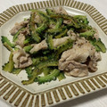 S72☆'s cooksnap of when they made 豚肉とゴーヤの塩だれレモン炒め.