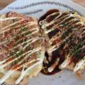 326rei's cooksnap of when they made 長芋なし！ふわふわお好み焼き♪.