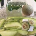 アチャこ's cooksnap of when they made 摘果メロンのハーバルウォーター.