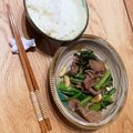 ユカコ♪！'s cooksnap of when they made 牛肉と空芯菜のオイスターソテー.