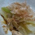 グリーン★彡's cooksnap of when they made 白菜のおひたし★生姜醤油で★.