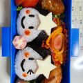クックWOCQQO☆'s cooksnap of when they made 年長弁当6月末 たなばた織姫&彦星.