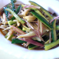 モコブーママ's cooksnap of when they made きのこたっぷり❤夏野菜の和風さらだ.