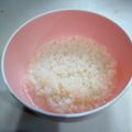 クック3N0VKO☆'s cooksnap of when they made 電子レンジでお粥&雑炊をお米から作る方法.
