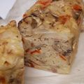 chickenc's cooksnap of when they made ノンオイル♪ポテトとキャベツのケークサレ.
