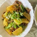さくらん餅's cooksnap of when they made 焼肉のたれとコチュジャンで　牛ジャガ炒め.