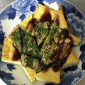 みりん調味料's cooksnap of when they made 厚揚げお好み焼き風.