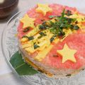 クック02TR7Q☆'s cooksnap of when they made 七夕ケーキすし.