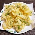 ☆あいちゃん's cooksnap of when they made 手抜き！新玉ねぎとグリンピースのかき揚げ.