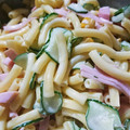 ゆうこりん2児のママ's cooksnap of when they made うちの定番！ﾏｶﾛﾆｻﾗﾀﾞ♪.