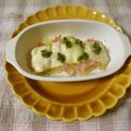 violets's cooksnap of when they made 【簡単】じゃがいもとベーコンのチーズ焼き.