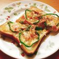 サンディサンディ's cooksnap of when they made 簡単&本格ピザソースで作る！ピザトースト.
