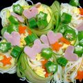 いちごみるく❤'s cooksnap of when they made 離乳食★幼児食★七夕プレート♡2015.