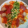 KanaCheese's cooksnap of when they made 七夕メニュー ケーキ寿司 TOP10入.