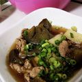 ミニマフィン's cooksnap of when they made そば屋の賄い☆茄子と豚バラ肉のつけ蕎麦.