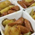 chisas's cooksnap of when they made ジャガイモ&ウインナーのカレー炒め.