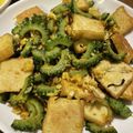 クックYP5QLM☆'s cooksnap of when they made ☆厚揚げと塩昆布でゴーヤチャンプル☆.