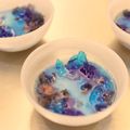 クックKGD65U☆'s cooksnap of when they made 七夕におすすめ☆天の川のクリーム杏仁豆腐.