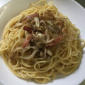クックRCHX24☆'s cooksnap of when they made きのことベーコンの和風パスタ.