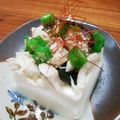 YCHキッチン's cooksnap of when they made オクラとささみの塩こうじ冷奴.