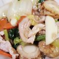 ☆suzuka☆'s cooksnap of when they made 疲労回復！ぷりぷりホタテと豚肉の中華丼♡.